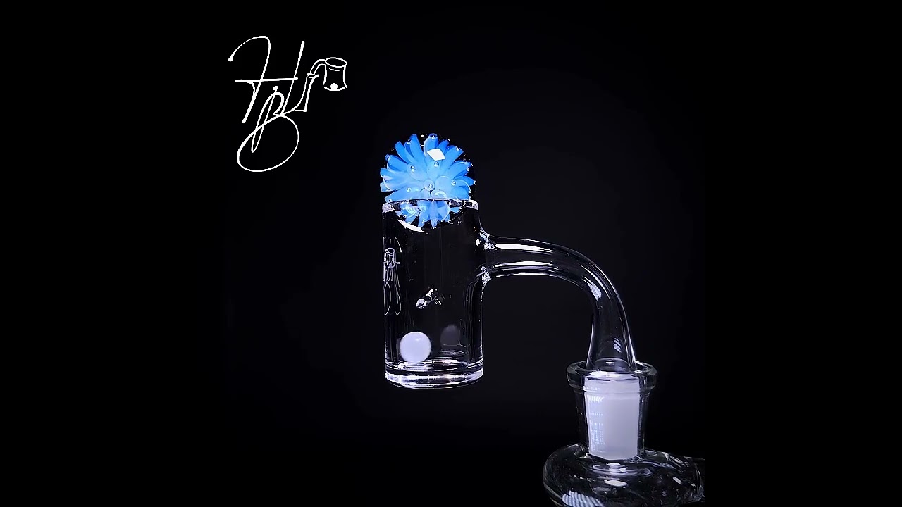 Auto Spinner Full Weld Quartz Banger 25mm Beveled Edge HTB002