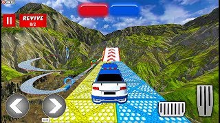 Police Limo Car Stunts GT Racing -  Impossible Car Games Ramp Drive Android GamePlay #2 screenshot 5
