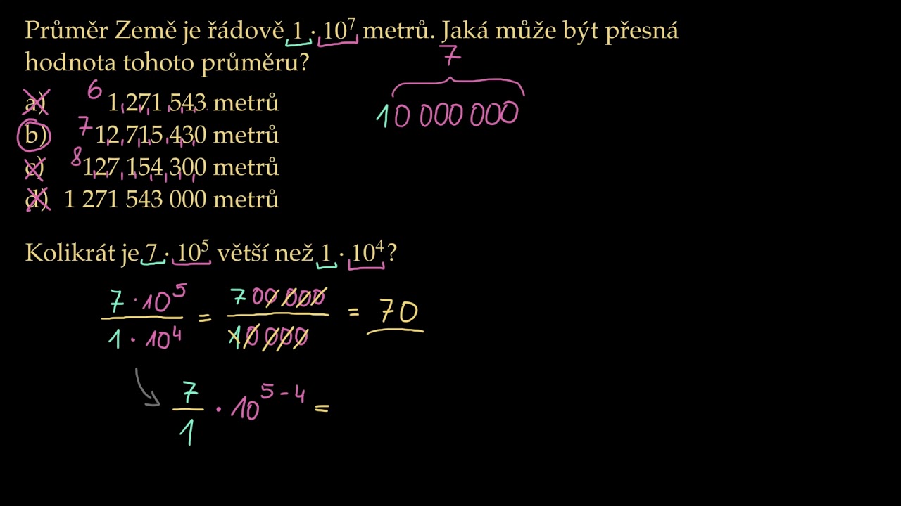 Jak vydělit větší číslo menším?