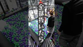 ボールプールのボール全部抜いたらなんか出てくんじゃね!!?