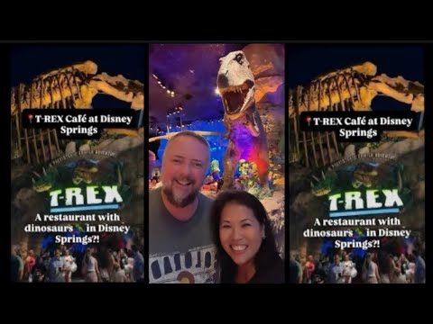 T-REX CAFE DINING EXPERIENCE IN FLORIDA