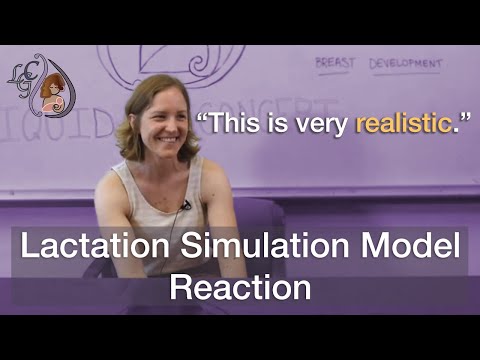 Learning to Use a Breast Pump | Breastfeeding Mom Reacts to the Lactation Simulation Model