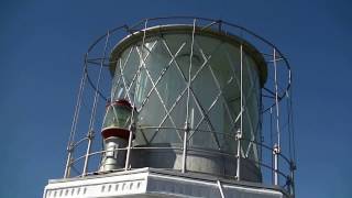 Старинный маяк на мысе Ай-Тодор в Гаспре, Ялта Крым. Lighthouse on the cape Ai-Todor, Yalta Crimea.