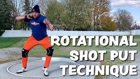 [4 Steps] Shot Put Spin Technique
