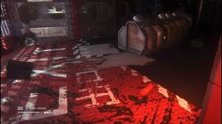 Alien: Isolation Walking in Space Glitch.