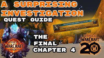 How To Solve The "A Surprising Investigation" Quest Quickly & Easily