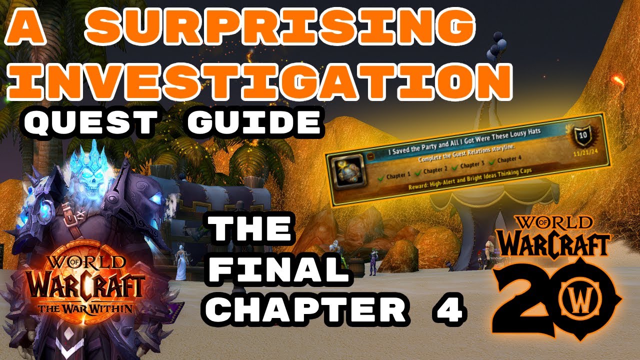 How To Solve The "A Surprising Investigation" Quest Quickly & Easily