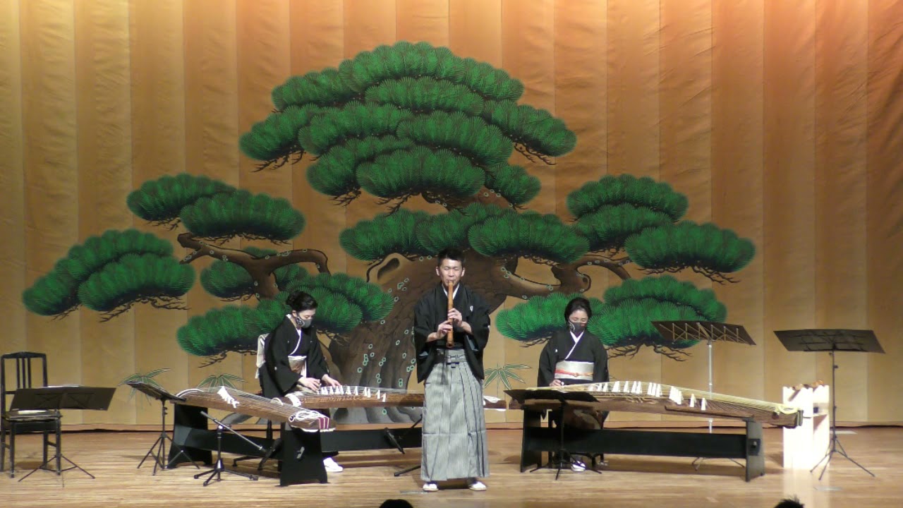 尺八古典本曲 雲井獅子 - YouTube