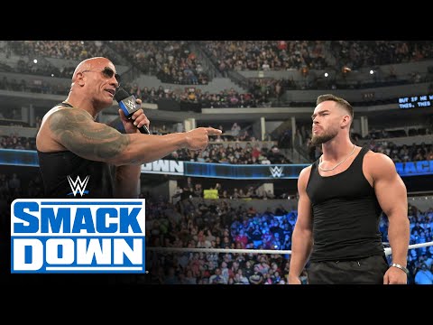 FULL SEGMENT - The Rock returns to dismantle Austin Theory: SmackDown highlights, Sept. 15, 2023