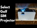 How to select a golf simulator projector