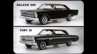 1965 Plymouth Fury III vs Ford Galaxie 500 Dealer Promo Film