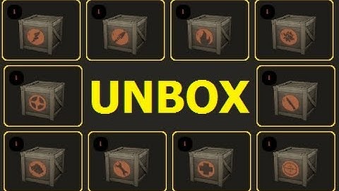 I unboxed 23 tf2 crates !