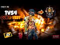 FREE FIRE LIVE 😎 1v1 GUILD TEST | TEAM CODE GIVEAWAY | #freefirelive #gyangaming #shortsfeed