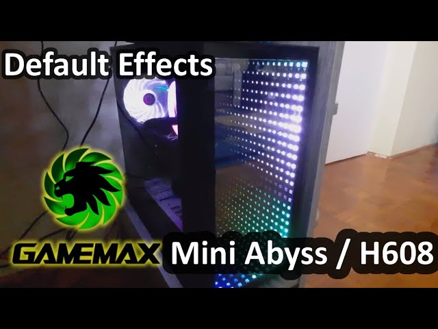 GameMax Abyss Mini Micro-ATX ARGB PC Case 