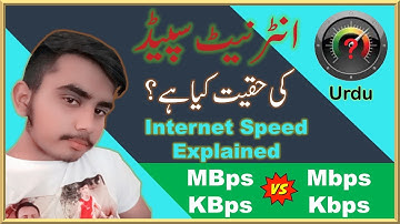 Internet Speeds Explained | MBps vs Mbps | Bits vs Bytes Difference in Urdu | A&A Tech