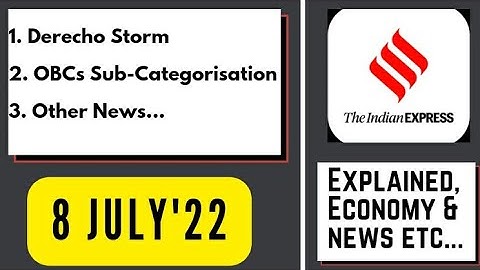 8th July 2022 | Gargi Classes News & Explained Analysis | By R.K. Lata