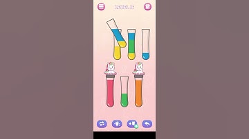 color water sort 3D level 16