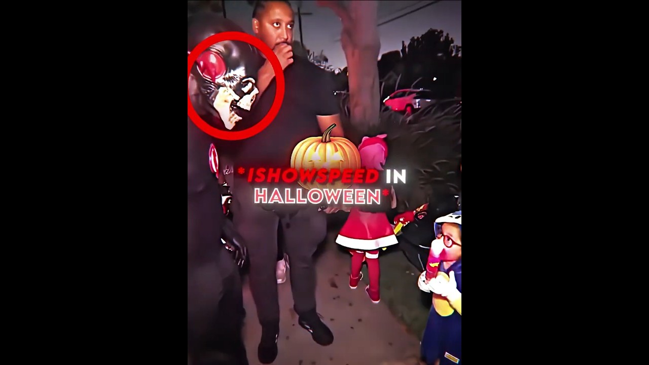 SPEED Made a child happy on Halloween🥹😂