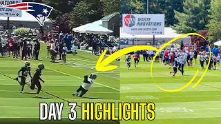 The New England Patriots Training Camp Is EYE OPENING... | Day 3 Highlights |