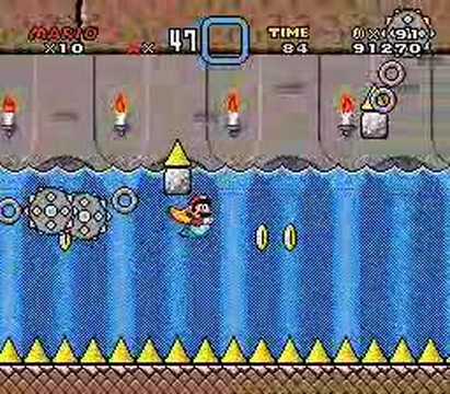 Custom SMW Level: Multi-Path Castle (part 1)