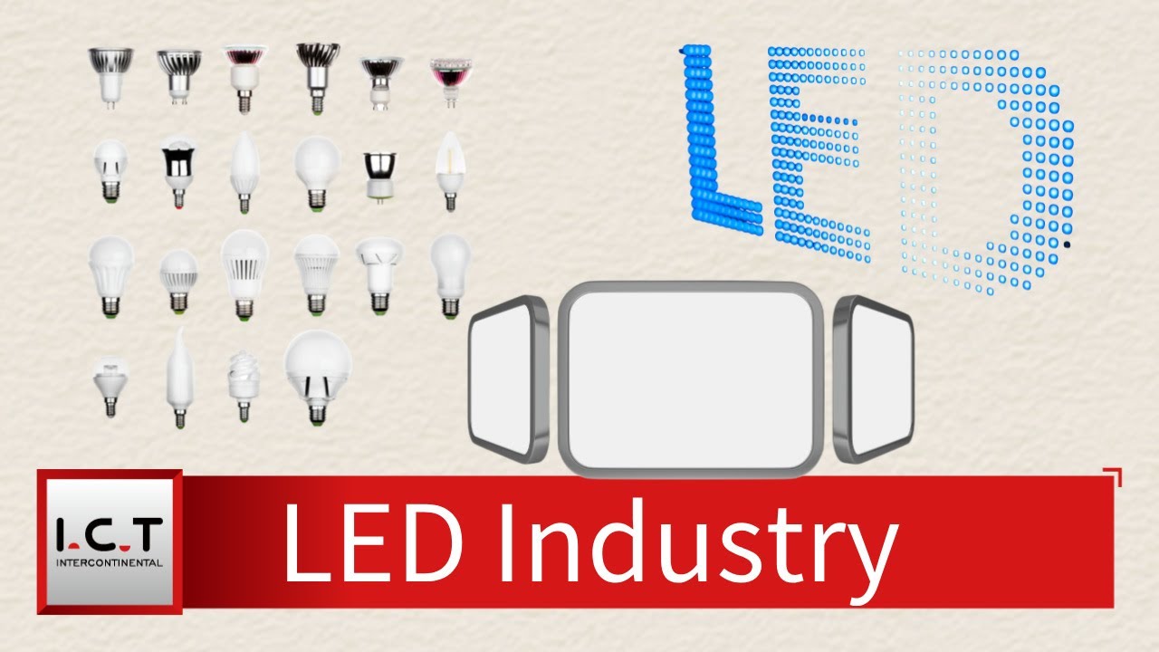LED Lighting Manufacturing with I.C.T SMT & Coating Dispensing Lines
