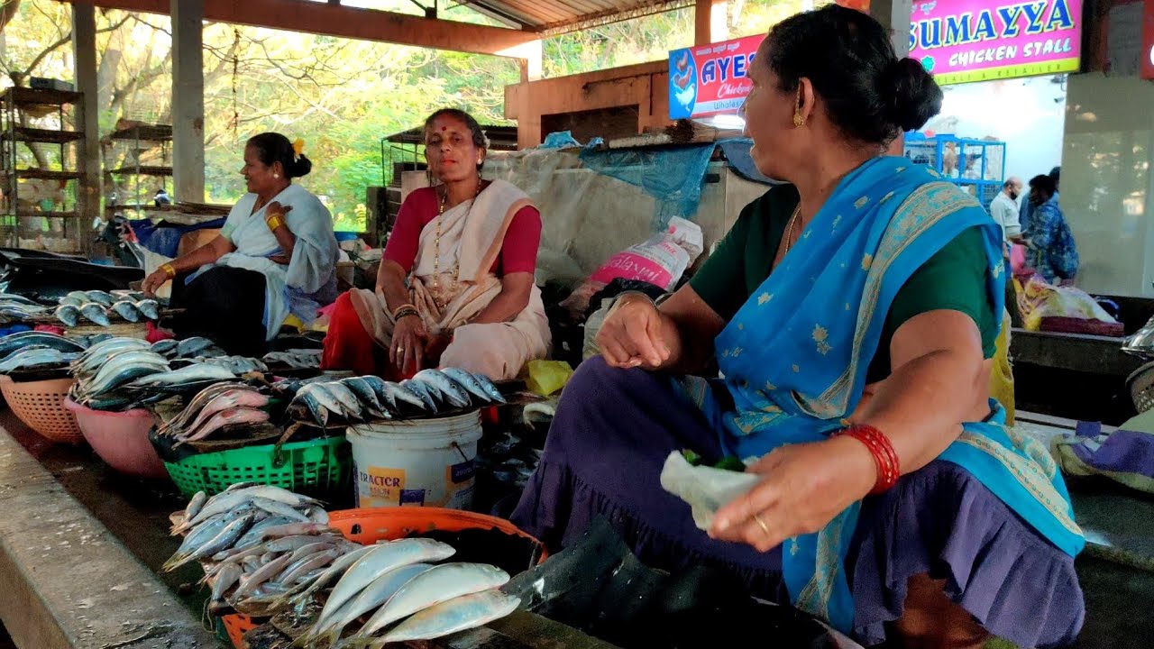 Adi udupi fish market on the way to malpe YouTube