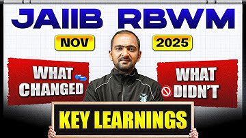 What are the Learnings from JAIIB RBWM 2025 Exam for Upcoming Attempts