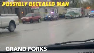 VIDEO UPDATE:  Dead Man Found By Grand Forks Home