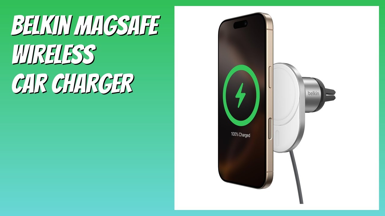REVIEW (2026): Belkin MagSafe Wireless Car Charger. Features