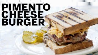 New Orleans Pimento Cheese Burger | Hungry Yet
