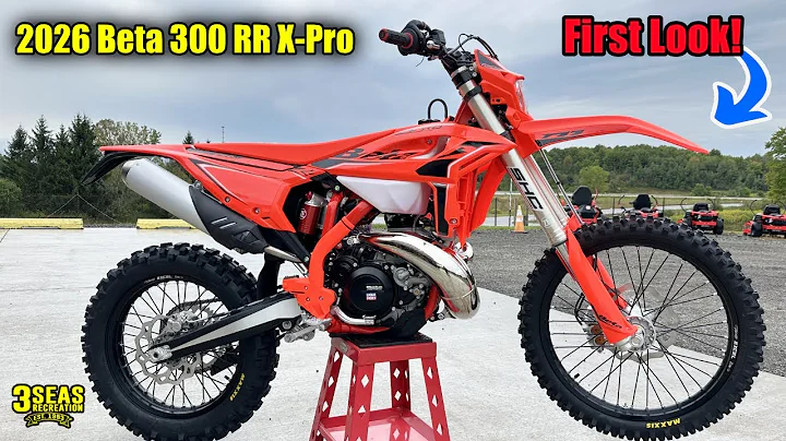 FIRST LOOK 2026 Beta 300 RR X-Pro | Full Walk-Around & First Start!