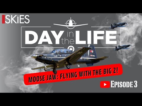 Day in the Life of the RCAF: Moose Jaw - Flying the CT-156 Harvard II Episode 3