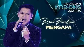 FULL POWER! Penampilan Roni Parulian Membuat Penonton Histeris | INDONESIAN TRENDING AWARDS 2023