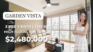 GARDEN VISTA | 3 plus study | 1163 sqft