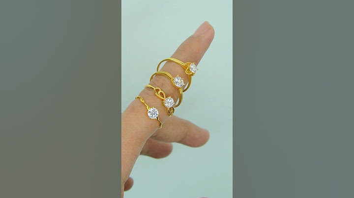 Ring without the high cost for wedding or engagement❤️ #angsaemasjewellery #aejstyle #gold916