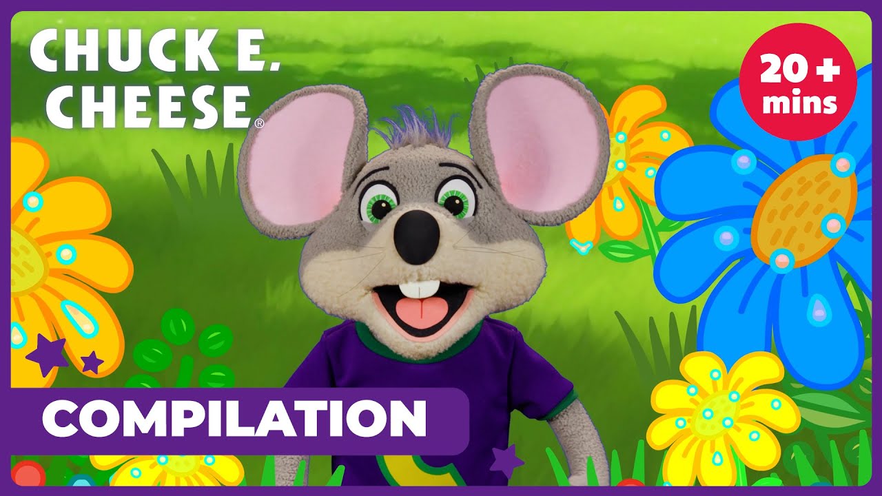 Chuck E. Cheese Garden Party 🌸🎉 | National Plant a Flower Day Compilation!