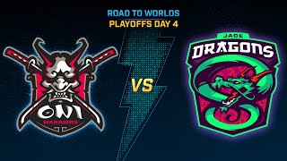 SMITE Pro League Road to Worlds Playoffs Day 4: Oni Warriors Vs Jade Dragons