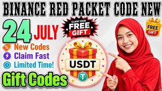 Free USDT 🤑 Binance Red Packet Code Today 🔥 Red Packet Code in Binance Today 🎁