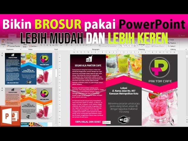 Download aplikasi untuk membuat brosur