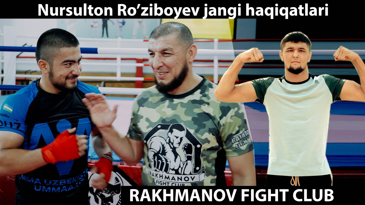 Uzbekistan MMA sporti rivojlanmoqda, Botir aka Raxmonov boshchiligidagi Rakhmanov Fight Club