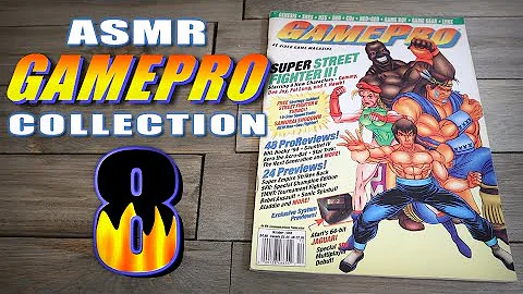 ASMR - GAMEPRO Magazine Collection #8 - Whispering, Mouth sounds, Relaxing