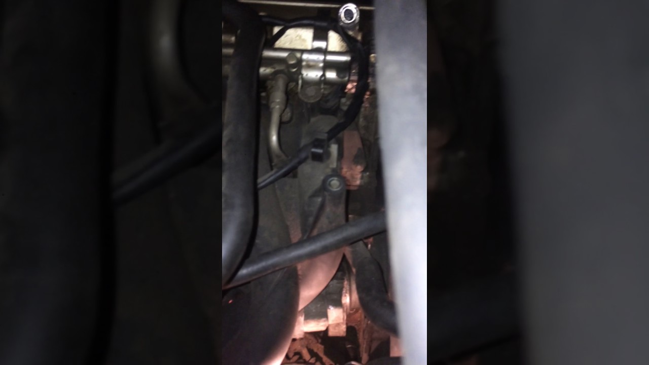 Видео замена датчика коленвала Видео замена датчика коленвала
