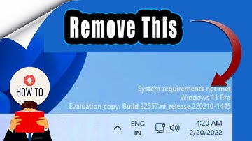 How to Remove “System requirements not met” Watermark in Windows 11