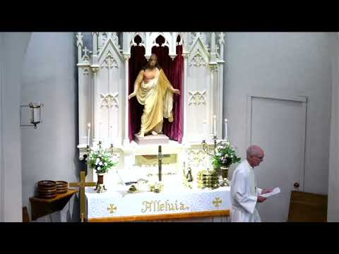 The gathering of God's people being served by our Lord Jesus Christ in Word and Sacrament