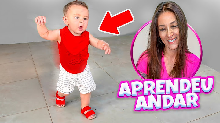 O RAVI APRENDEU A ANDAR NO VÍDEO *Inacreditável - Fran Japa
