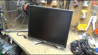 Malfunctioning Dell 1908FPt Flat Panel Monitor