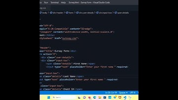 Html survey forms #shortvideo #coding  #short