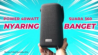 SPEAKER BASS MANTAP Suara 360 Nyaring Banget | Review Tribit Tribit Storm Box Pro