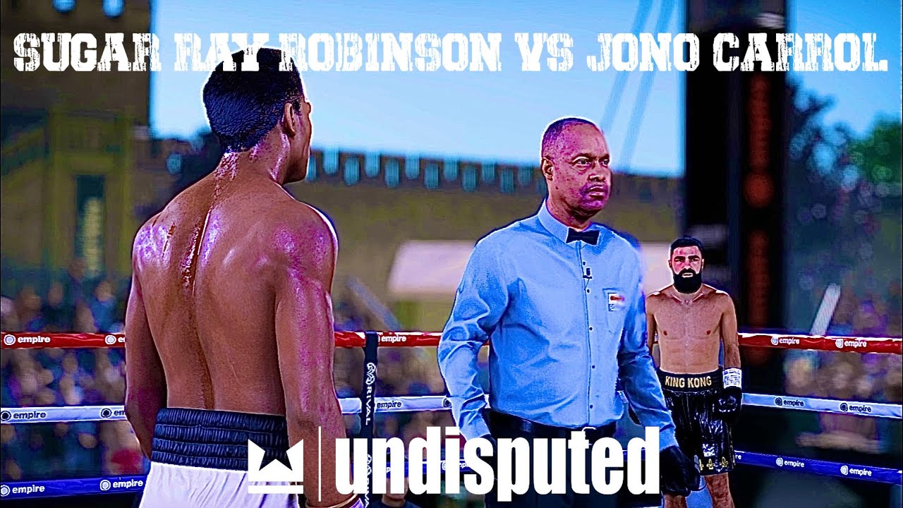 Jimmy Carrol Boxing Sugar Ray Robinson vs Jono Carrol | Undisputed Boxing Game Full Fight ...