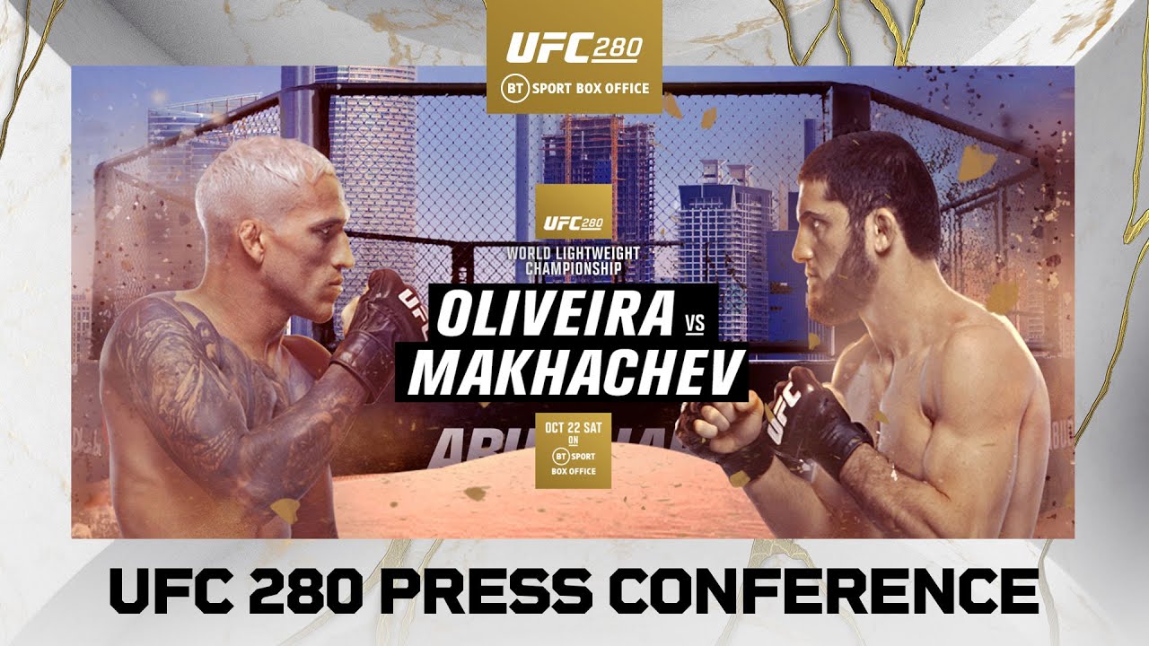 UFC 280 Oliveira vs Makhachev -Press conference replay